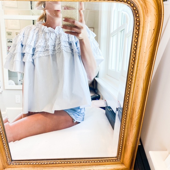 MADEWELL X KARENWALKER BlOUSE !! - Picture 2 of 9